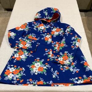 Gymboree Blue Floral Raincoat for Kids